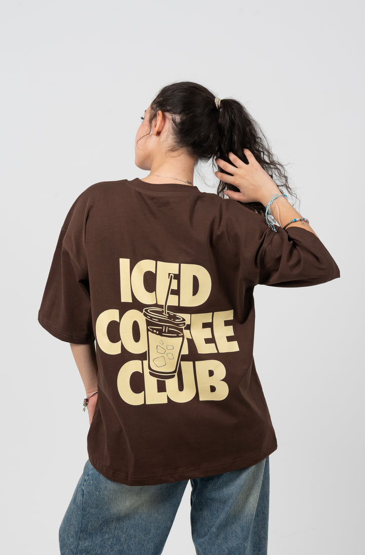 COFFE CLUB Oversized T-shirt