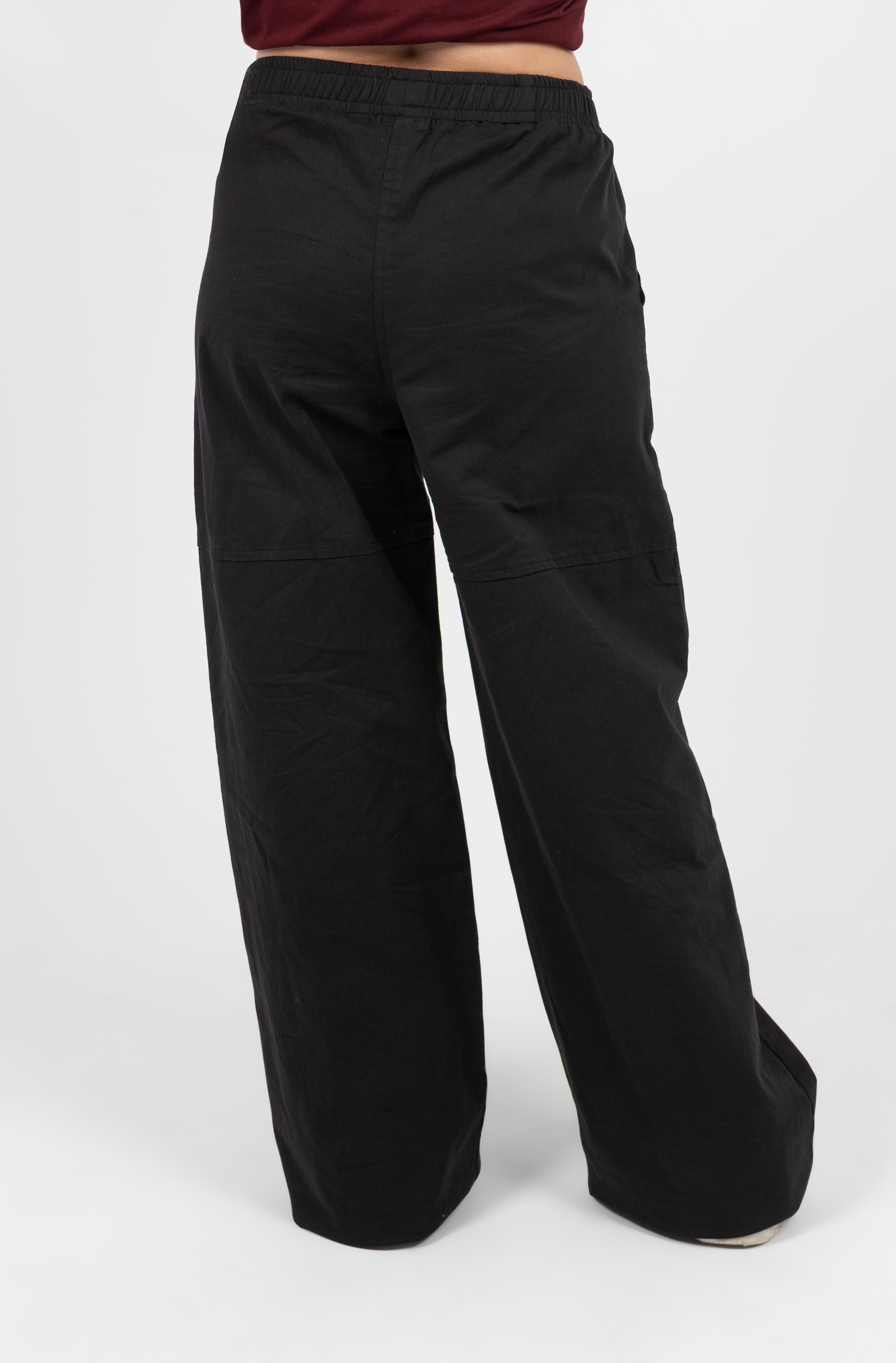Heavy Gabardine Baggy Pants