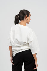White Oversized Basic T-shirt