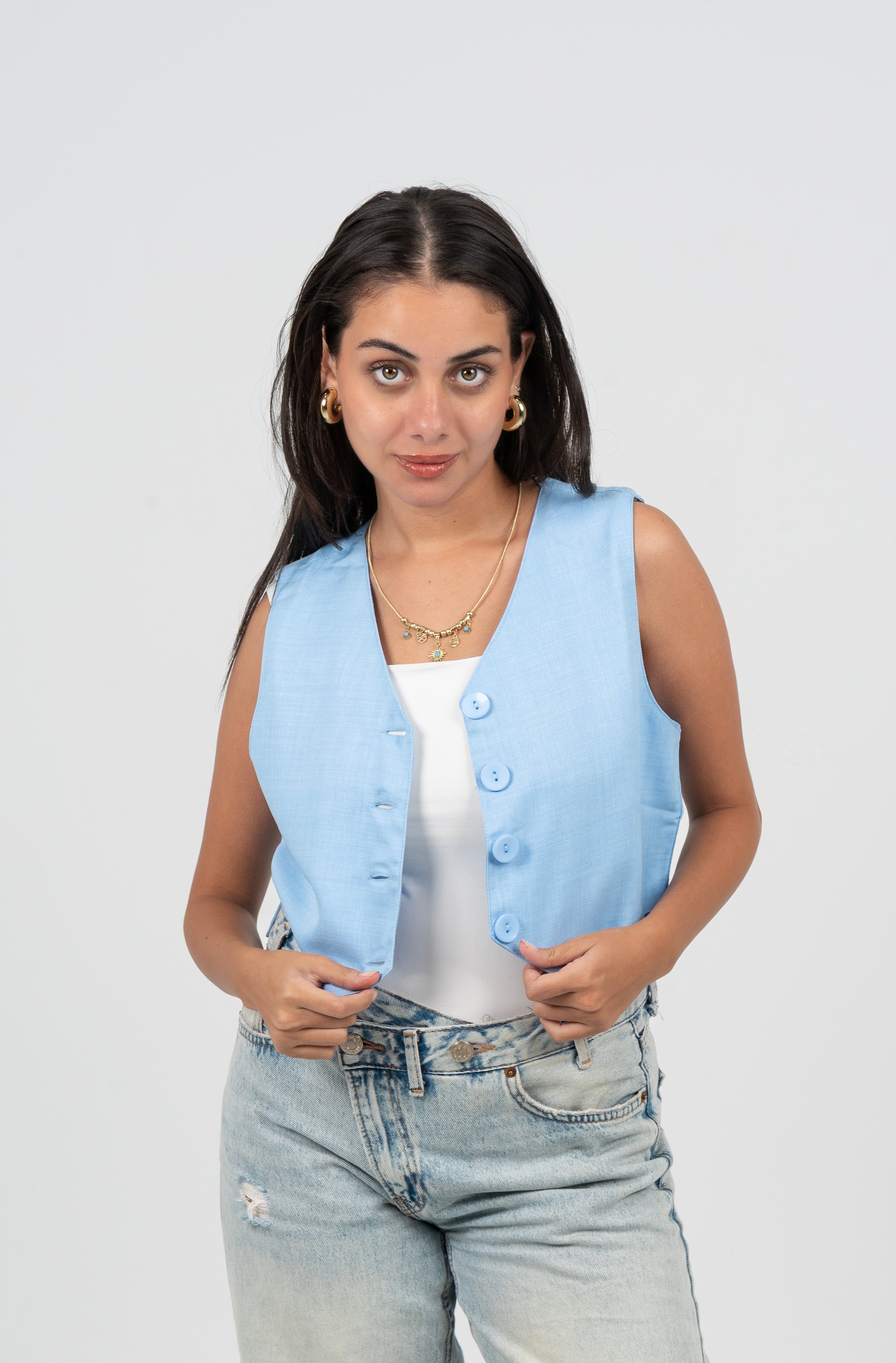 Everyday Button Vest