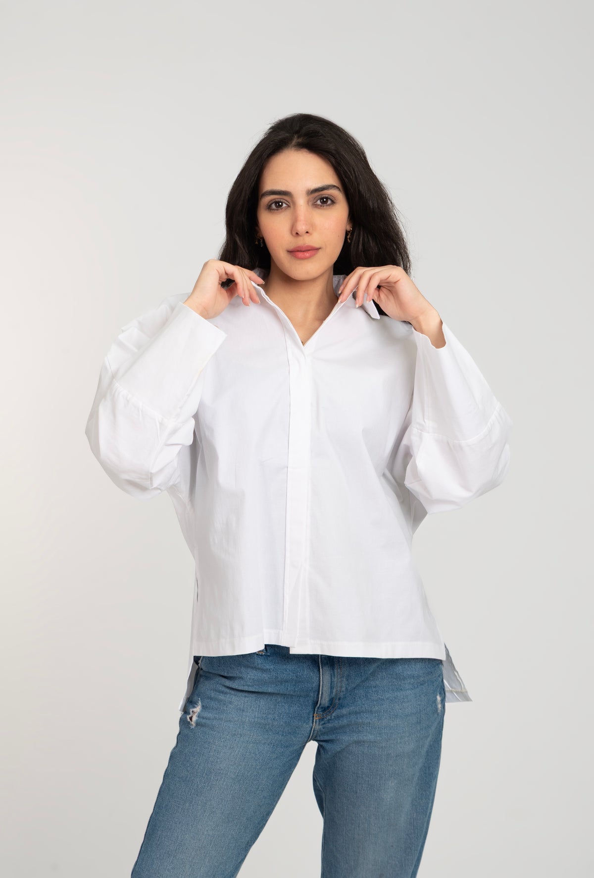 Oversized Poplin shirt
