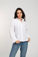 Oversized Poplin shirt