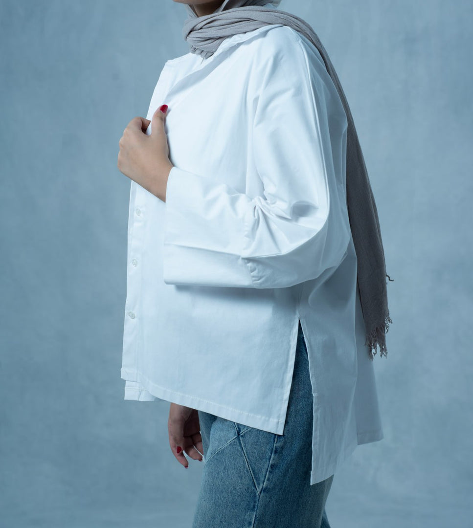 Oversized Poplin Shirt