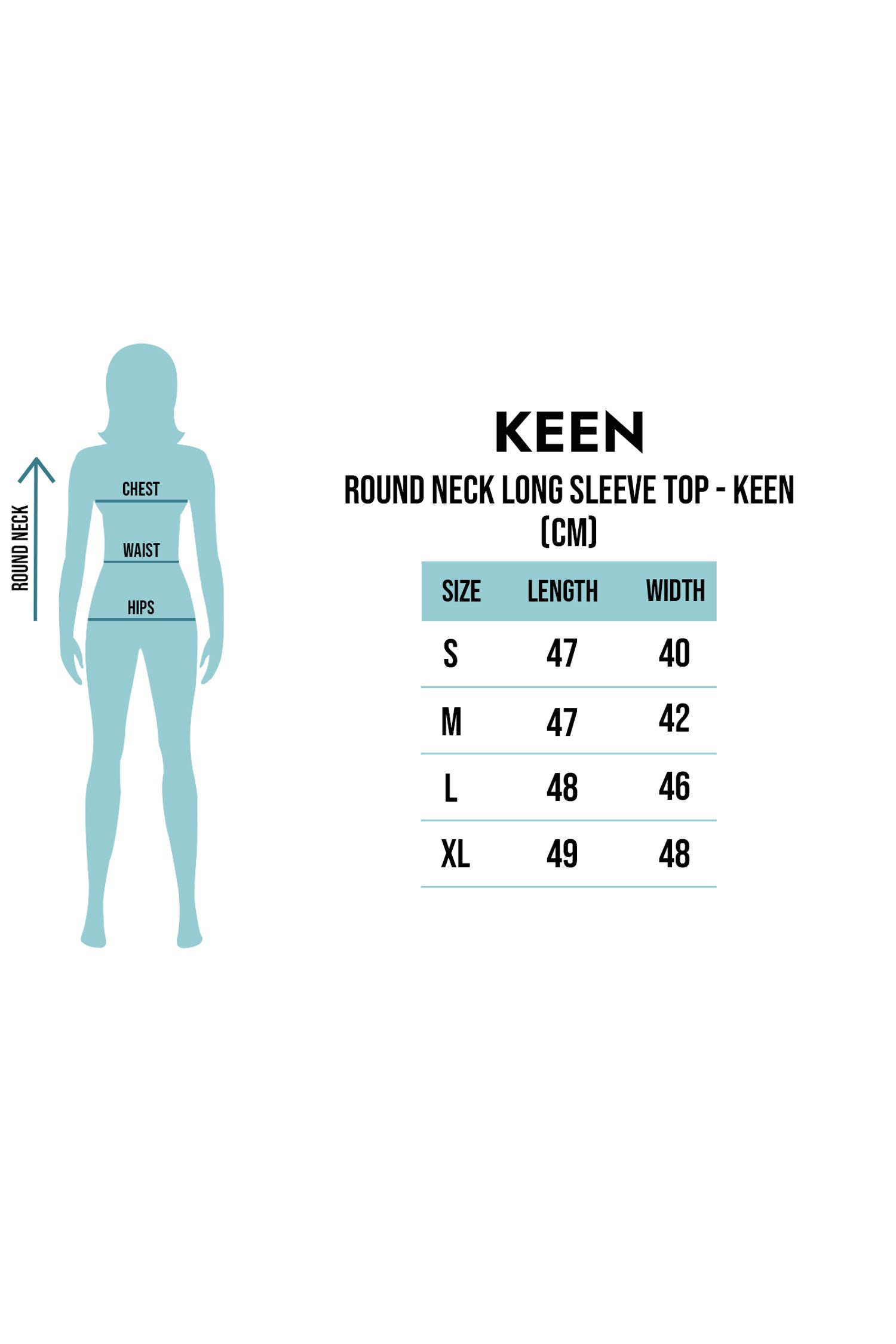 Round Neck Long Sleeve Top For Women